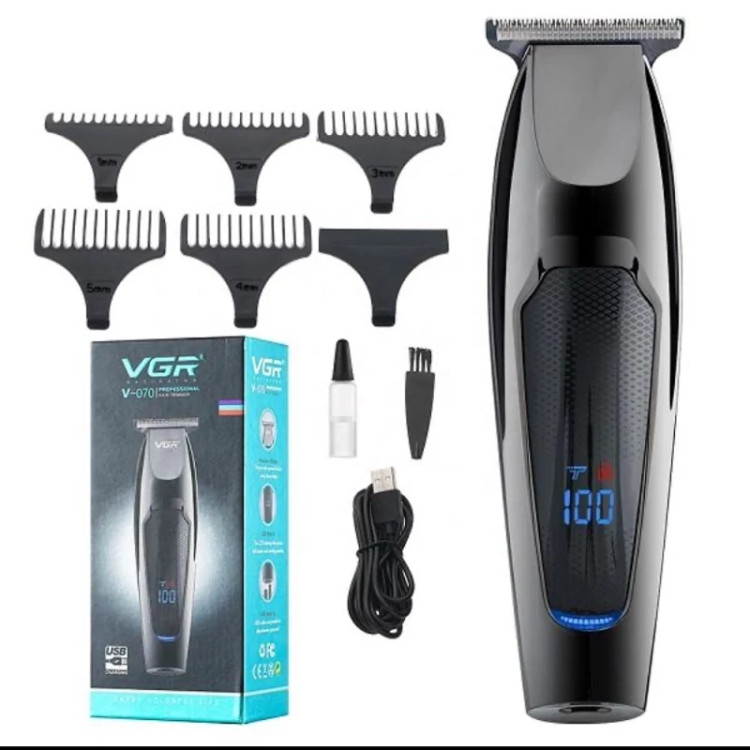 ماشین ریش تراش صورت و اصلاح بدن وی جی ار مدل V070
