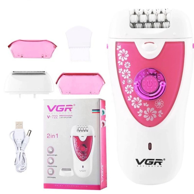 موکن برقی وی جی ار مدل V722 VGR اپیلاتور