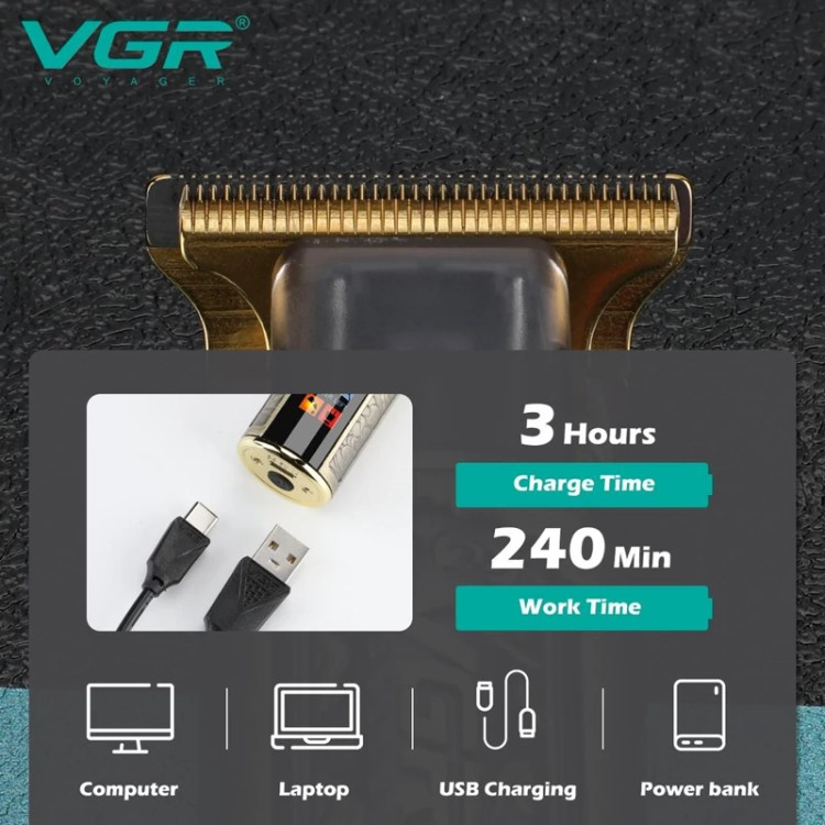 ماشین اصلاح صورت و بدن مدل V-073 ا VGR