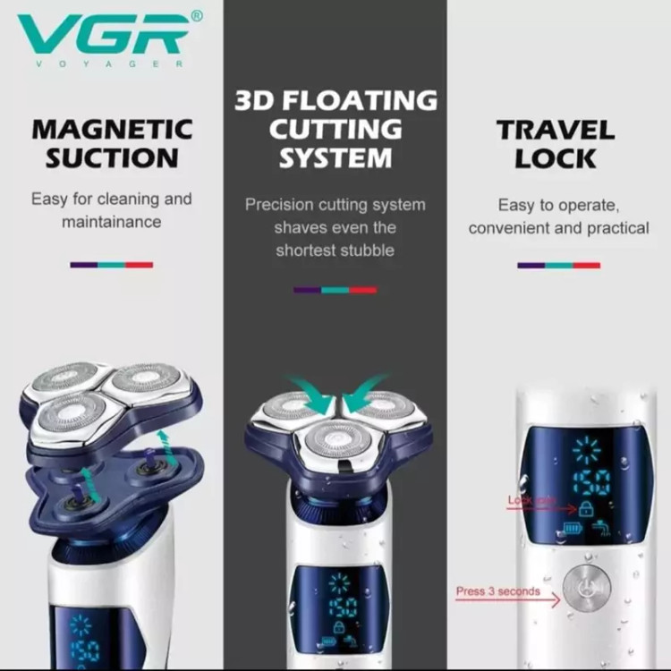 ماشین اصلاح موی صورت وی جی ار مدل V328