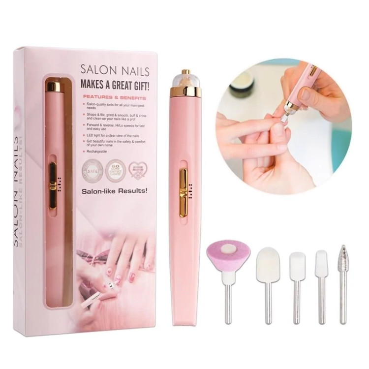 سوهان مانیکور شارژی ناخن نیل SALON NAILS