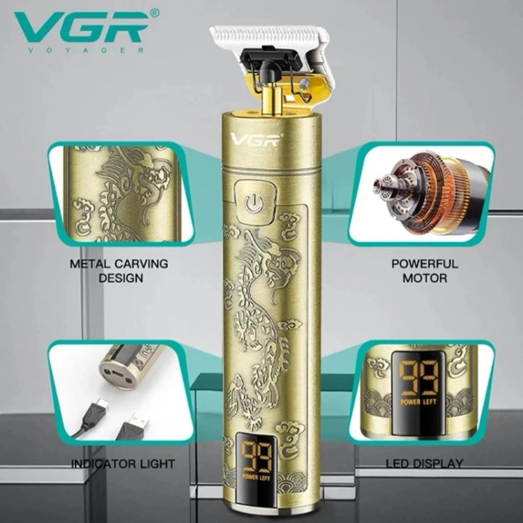 ماشین اصلاح موی سر و صورت وی جی آر (VGR) مدل V-076